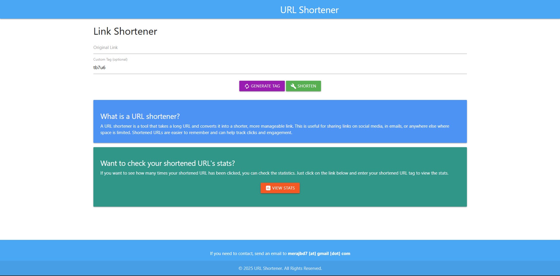 URL Shortener